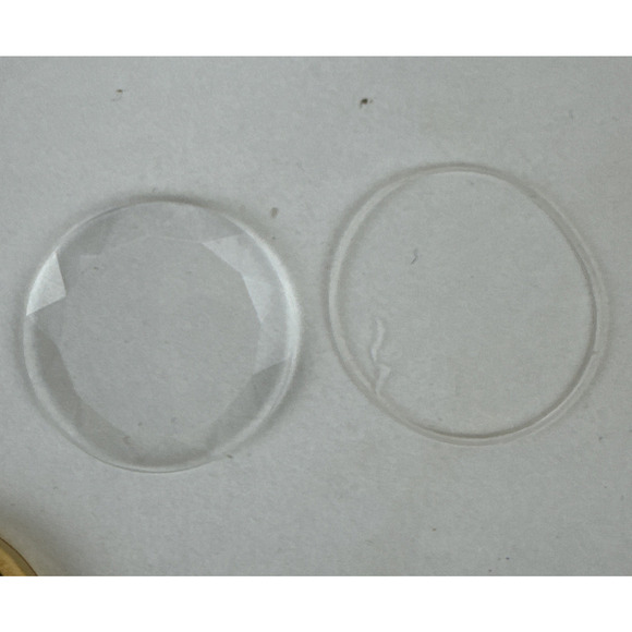 Vintage Fossil Leather Band Watch PARTS Only includes Horse rider tin Repairs - Picture 7 of 14